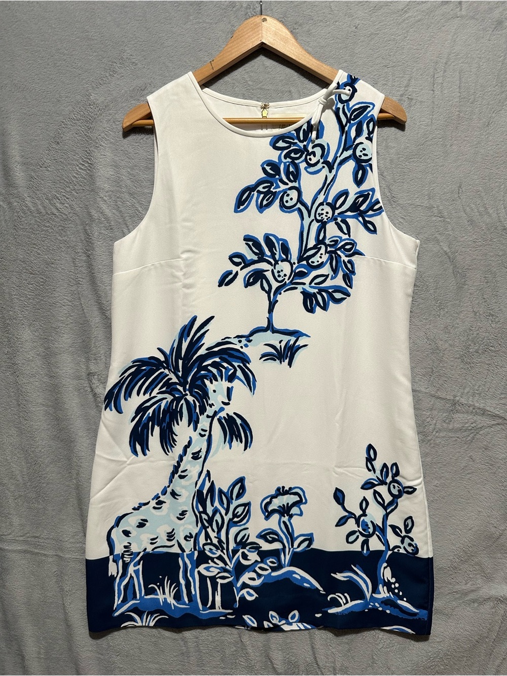 NWT Lilly Pulitzer Julienne Shift Dress Oversized Tall Tales Size 12